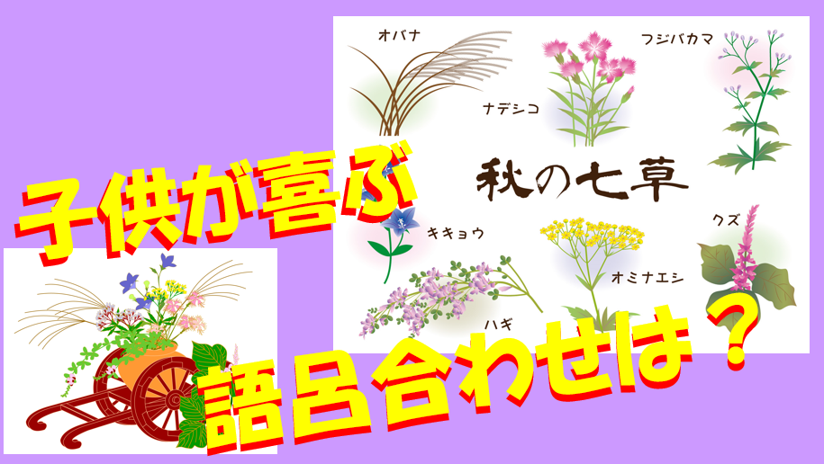 キャプチャ　秋の七草