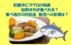 妊娠中マグロの刺身は加熱すれば食べれる？食べ過ぎの対処法や胎児への影響についても！のイメージ画像